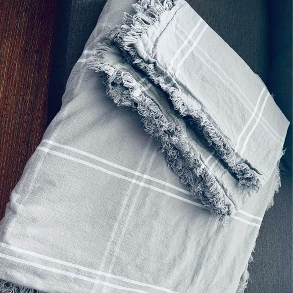 UGG KING SIZE GREY Duvet Cover With Two Shams in EXCELLENT CONDITION